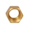 Everflow 1/4" O.D. Brass Nut for Compression Pipe Fittings C61-14 - alternate 1